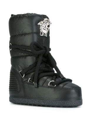 Moon boots Versace black (boots) of 