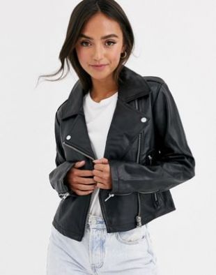 ASOS DESIGN - Ultimate - Perfecto en similicuir - Noir | ASOS