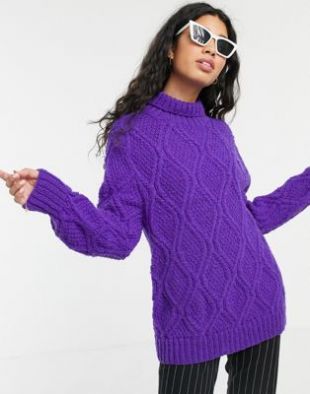 People Tree - Pull marin tricoté main | ASOS