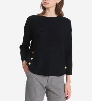 Pull loose en maille tube Selena