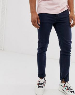 ASOS DESIGN - Jean skinny - Bleu marine | ASOS