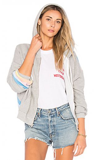 Spectrum Hoodie Striped Sweat Jacket