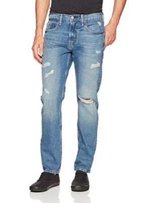 Levi's Men's 502 Regular Taper Fit Jean, Broom Tree - Stretch, 36W x 32L