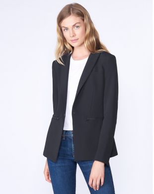 VERONICA BEARD | JENNY JACKET | IVORY/BLACK | FINAL SALE main image 0