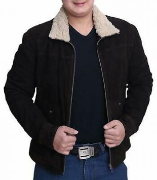 The Walking Dead Series Rick Grimes Suede Leather Jacket  | eBay