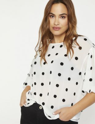 Polka Dot Blouse