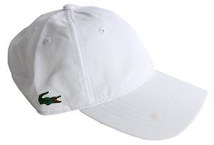 Lacoste White Baseball Cap