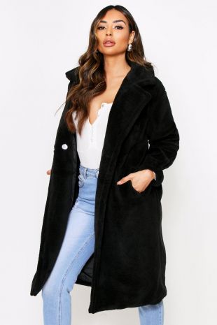 Oversized Teddy Fur Coat