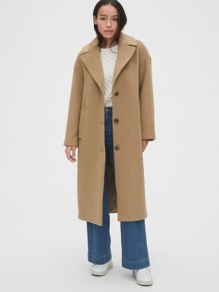 Wool Blend Coat