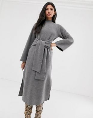 Midi Front Dress