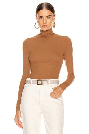 Long Sleeve Turtleneck Top