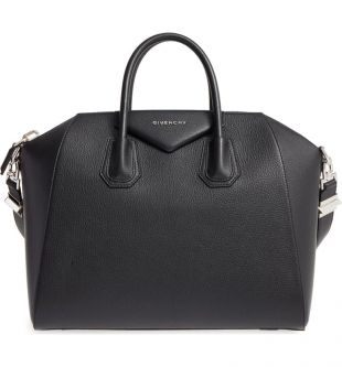Medium Antigona Sugar Leather Satchel