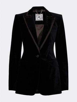 Veste de smoking Zendaya en velours