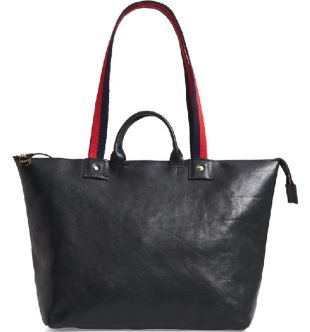 Black Leather Handbag