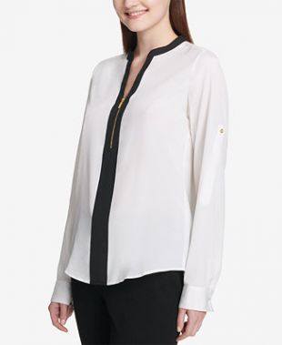Zip Blouse