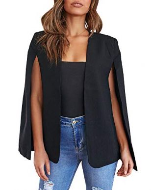Black Cape Jacket