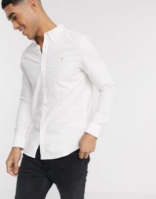 Brewer - Chemise Oxford ajustée