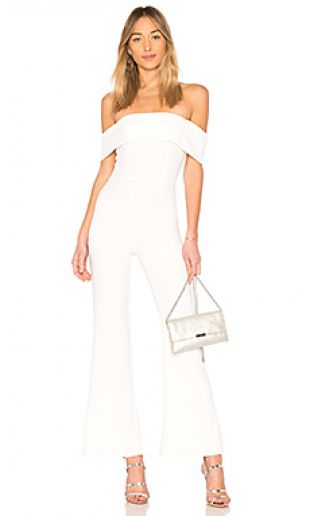 White Jump­suit