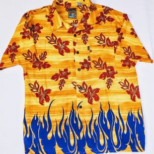 Yellow Pineapple Custom Logo Hawaiian Shirt - VinCo Hawaiian Shirts