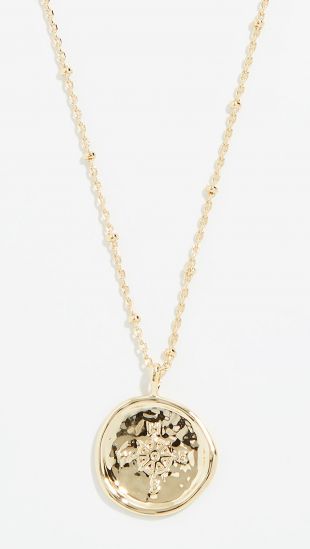 gorjana - Compass Coin Necklace