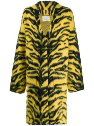 Animal Print Cardi Coat