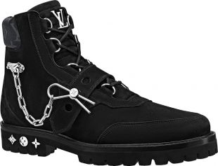 LV Creeper leather boots