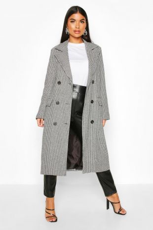 Double Breasted Longline Coat
