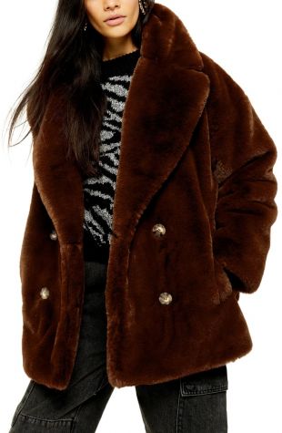 brown jacket