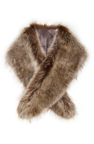 fur scarf