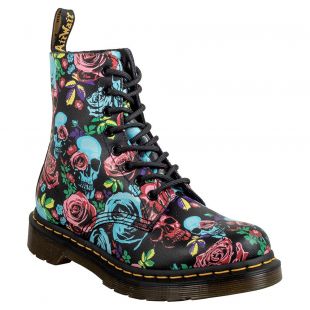 Floral Printed Boots