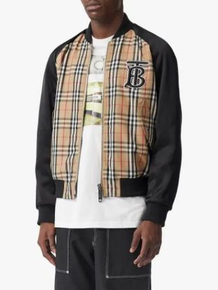 Burberry - Patch Vintage Check Track Jacket