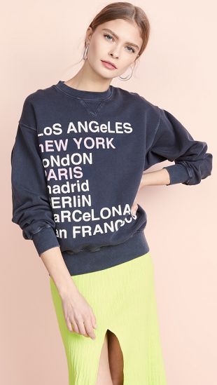 Anine Bing - City Love Sweatshirt