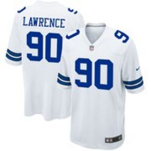 Demarcus Lawrence Away White Jersey