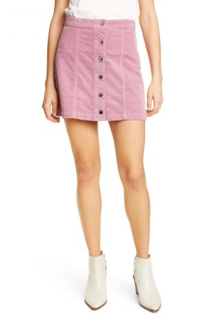 Rosie Corduroy Mini Skirt
