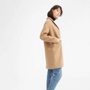 The Cocoon Coat - Camel