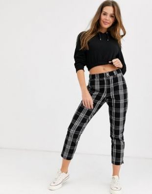 Hollister - Pantalon chino skinny à carreaux | ASOS
