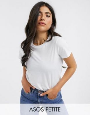 ASOS PETITE - ASOS DESIGN Petite Ultimate - T-shirt ras de cou en coton ...