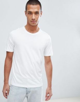 Selected Homme - The Perfect Tee - T-shirt en coton pima - Blanc | ASOS