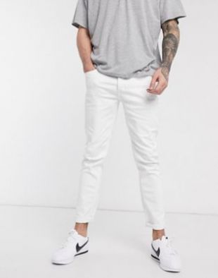 River Island - Jean slim - Blanc | ASOS