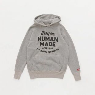 Human Made × Nigo Grey 'Futuristic Teenagers' Grey Hoodie of Lil 