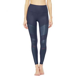 Legging De Yoga ALO Déesse - Couleur Bleu/gris, Taille S, Occasion Très Bon état