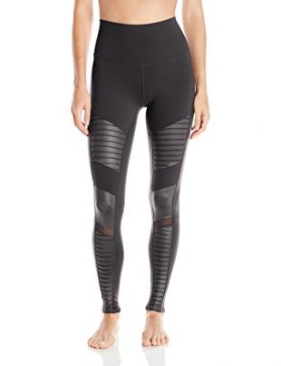 MIRITY Yoga Leggings Damen – Butterweiche High-Waist Leggings, Volle Länge, Army Grün