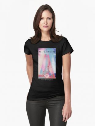 ‘Paris lover’ T shirt by TimeyWimeySpacy