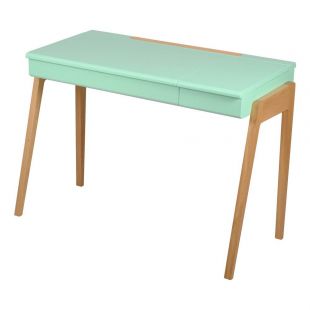 Bureau enfant Junior Style pupitre - My Great pupitre - Vert céladon - Chêne