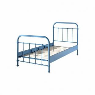 Lit enfant simple métal bleu – NEW YORK 212
