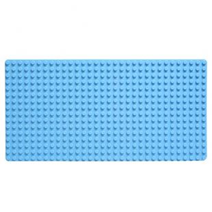 Katara 1739 Plaque De Base Compatible Avec Briques Lego Duplo, Hubelino, Papimax, Unico Plus - Bleu