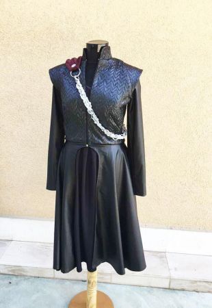 Robe en cuir de la reine Daenerys Targaryen