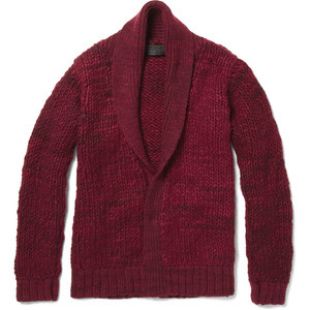 MONSTER CASHMERE SHAWL-COLLAR CARDIGAN - SOLD OUT