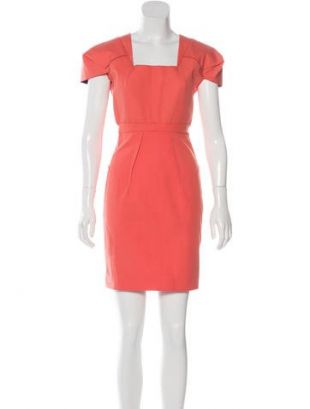 Robe D'été Femme See U Soon En Coton Corail, Taille M - Style Classique à Volants