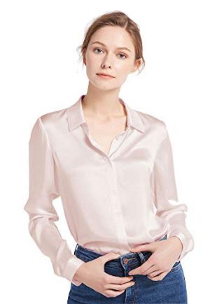 Silk Long Sleeve Blouse
